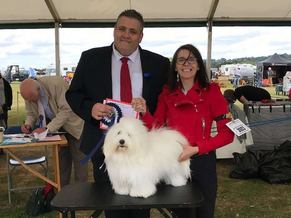 Eva wins Best of Breed at Bournemouth Championship Show!